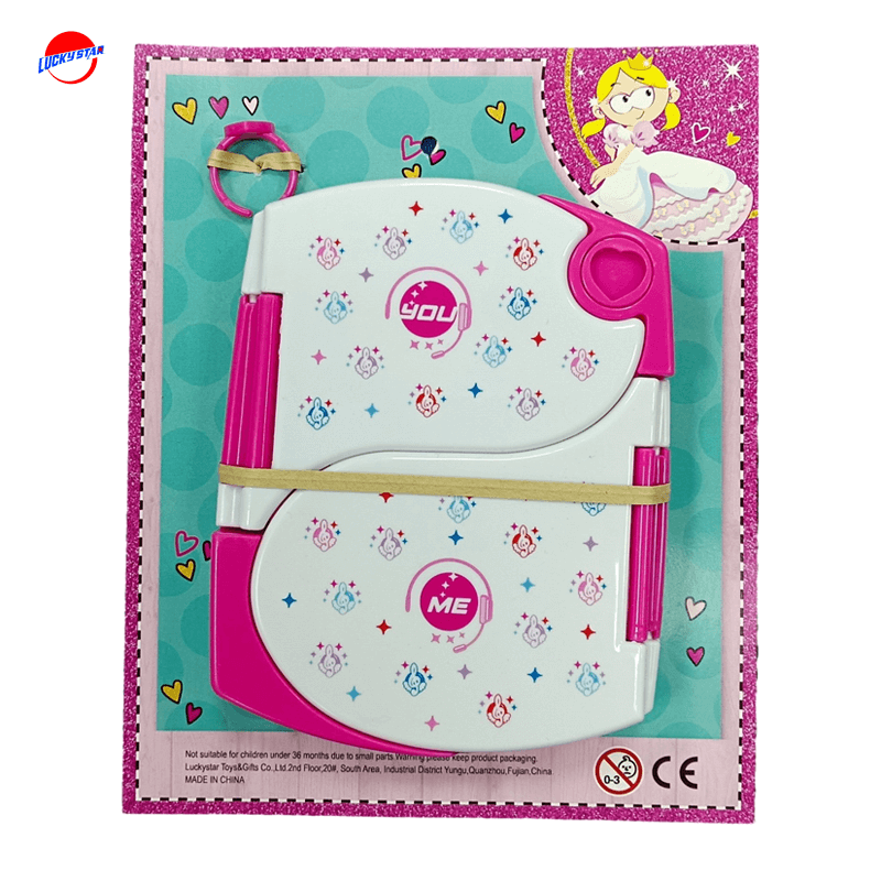 double lid diary box with ring l…